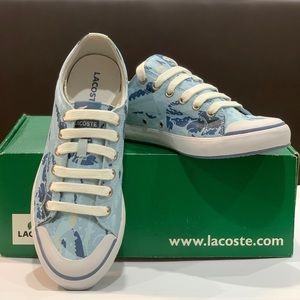 Lacoste Camo Croc sneakers